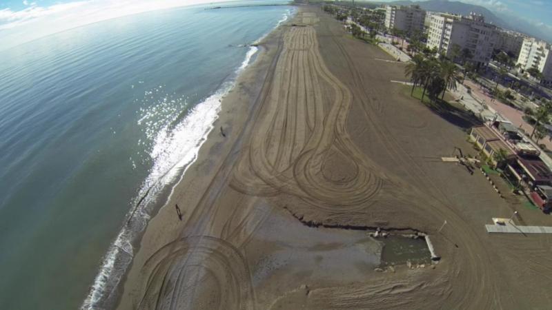 Apartamento Huelin, A 5 Minutos A Pie De La Playa 马拉加 外观 照片